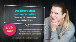 Live Talk mit Felicity Whitmore