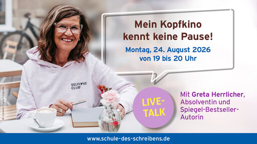 Live Talk mit Greta Herrlicher am 24.8.