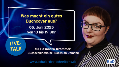 Live-Talk zur Gestaltung guter Buchcover