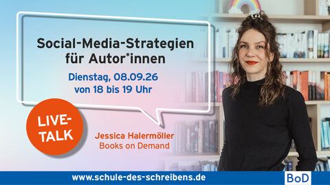Ankündigung Live Talk am 08.09. um 18 Uhr