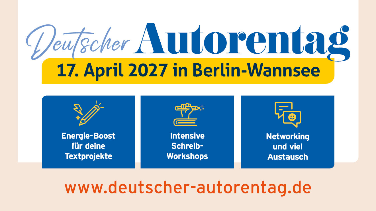 Dein Autorentag am 17.4.27 in Berlin-Wannsee