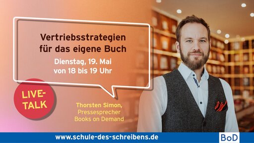 Ankündigung Live Talk mit Torsten Simon am 19.5.