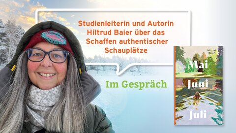 Hiltrud Baier mit ihrem neuen Buch