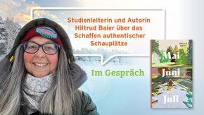 Hiltrud Baier mit ihrem neuen Buch