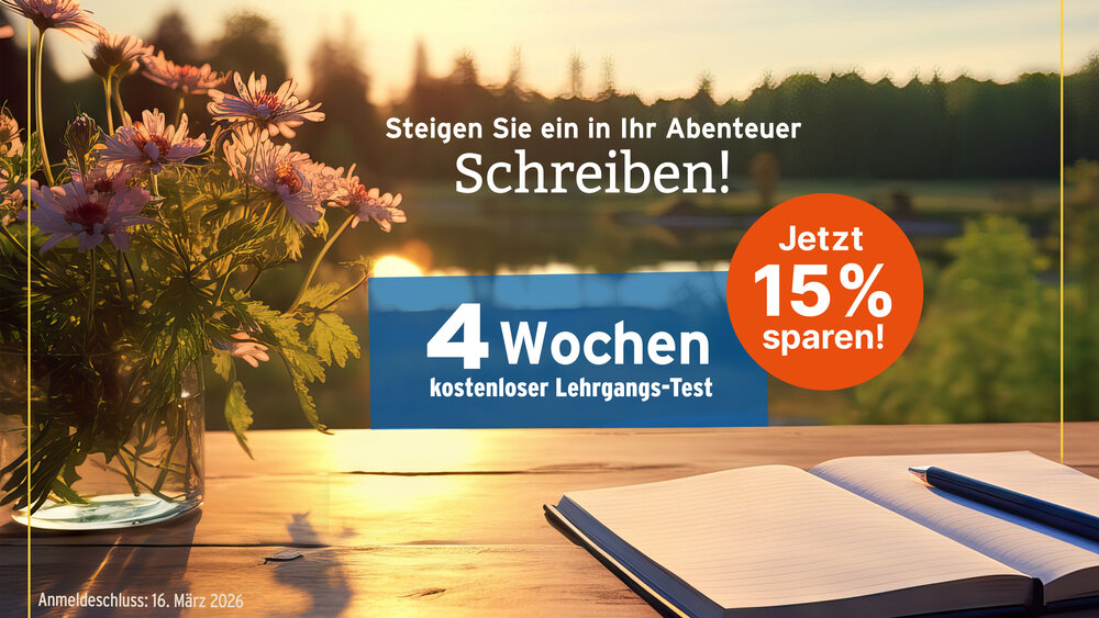 15% bei jedem Lehrgang sparen