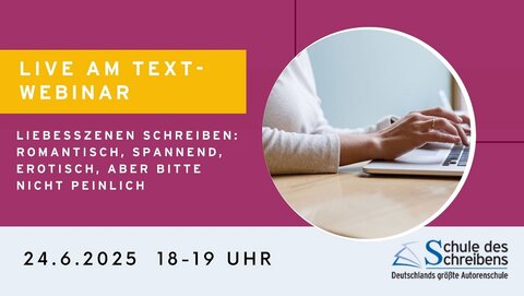 Webinar zu Liebesszenen am 24. Juni